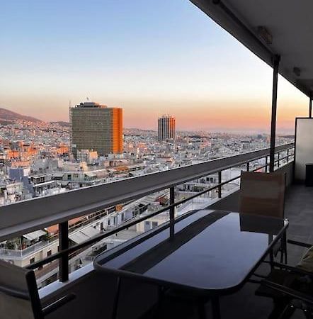 Apollo Tower Luxury Athens Centre View Apt Exteriör bild