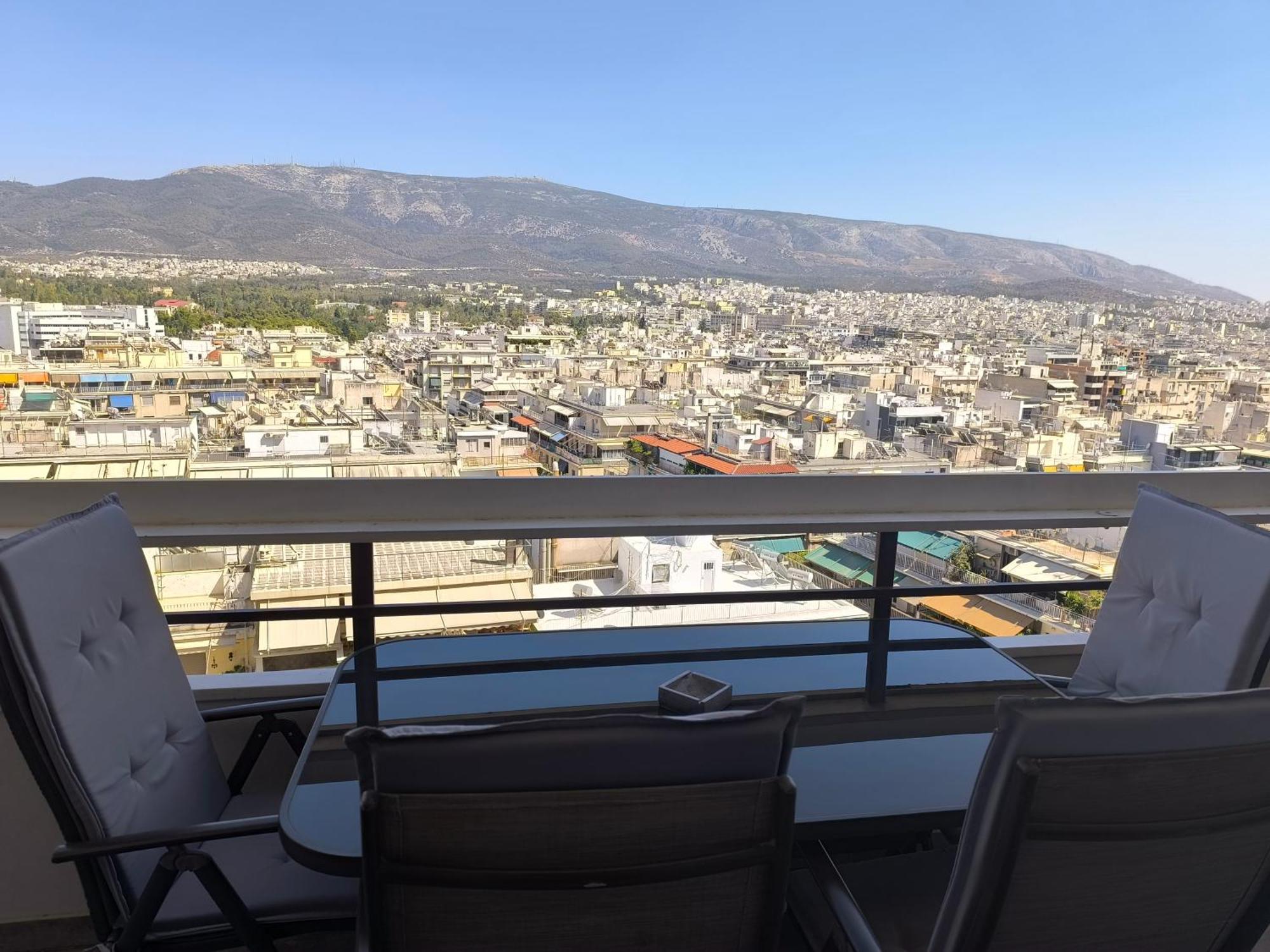 Apollo Tower Luxury Athens Centre View Apt Exteriör bild